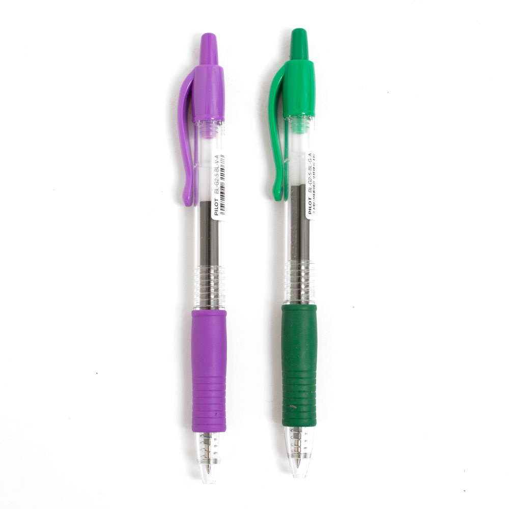 Pilot, Gel, Art & School, G2, Retractable, Extra-fine, Pen, 82383